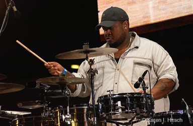 Camilo Molina on drums